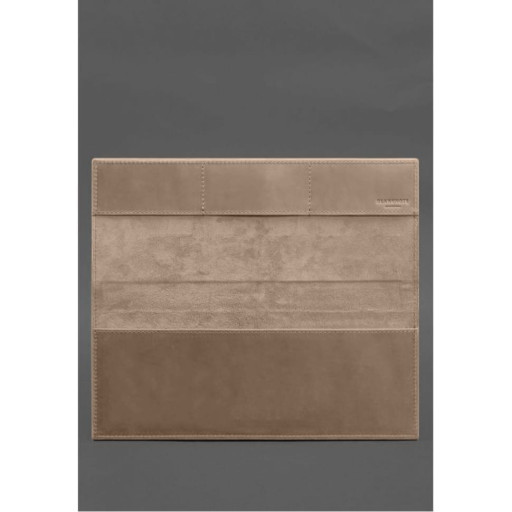 Настільний планер з блоком на пружині світло-бежевий Crazy Horse