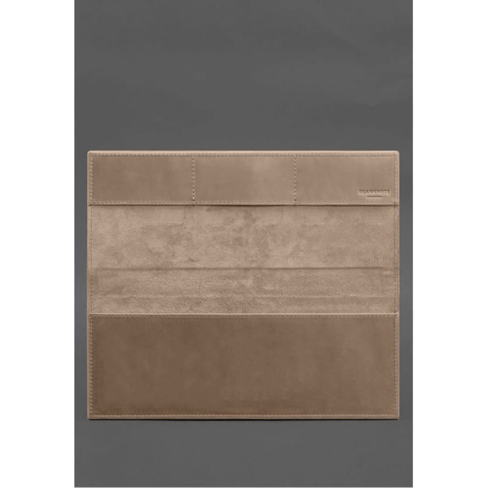 Настільний планер з блоком на пружині світло-бежевий Crazy Horse