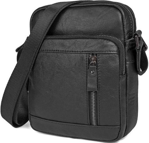 Сумка Vintage 14527 із натуральної шкіри Чорна