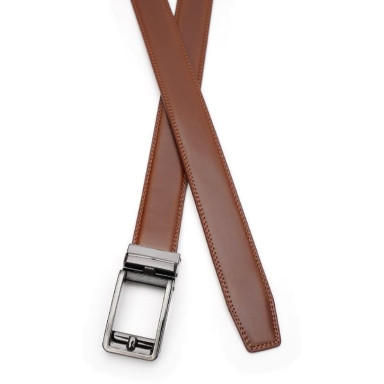 Стильный мужской ремень V1GKX12-brown