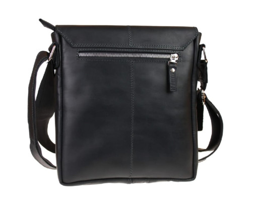 Сумка чоловіча шкіряна на плече SULLIVAN 354-121(40) чорна