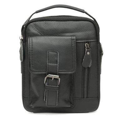 Men's leather bag Keizer K11827-black