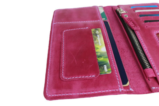 Гаманець жіночий під паспорт SULLIVAN 80257(10) фуксія