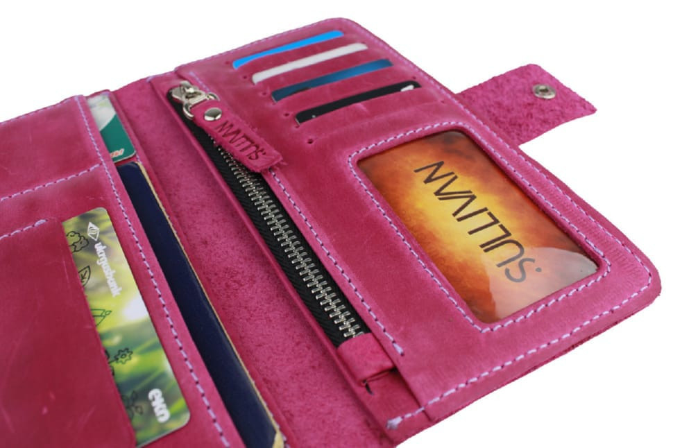 Гаманець жіночий під паспорт SULLIVAN 80257(10) фуксія