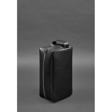 Leather cosmetic bag 6.0 black