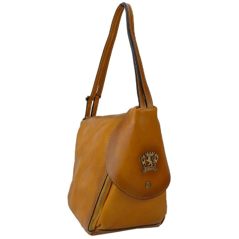 Pratesi BCO492 - Falgano B492 Shoulder Bag in cow leather Falgano B492 Cognac