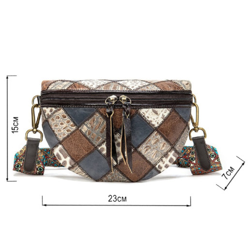 Спортивна сумка текстильна Vintage 20644 Синя