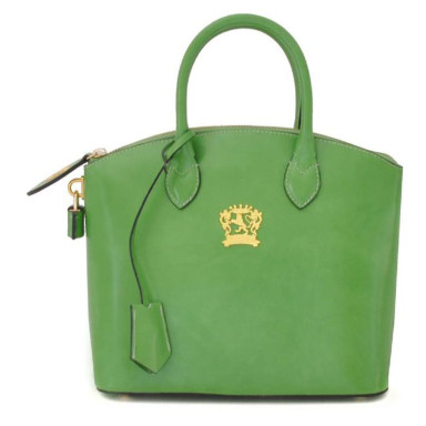 Pratesi RVE348/P - Versilia Small Handbag in cow leather Radica Green