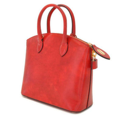 Pratesi RVE348/P - Versilia Small Handbag in cow leather Radica Green
