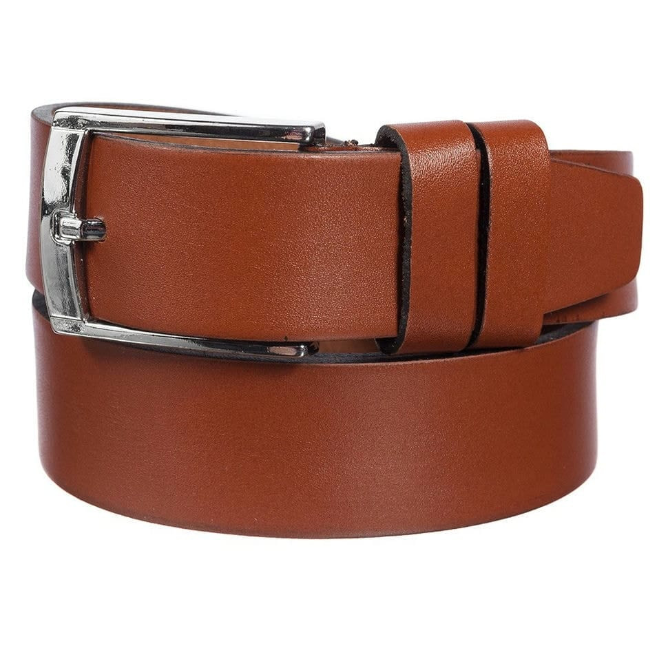 Ремінь шкіряний YSK джинсовий 4см 4-2007-3 рудий