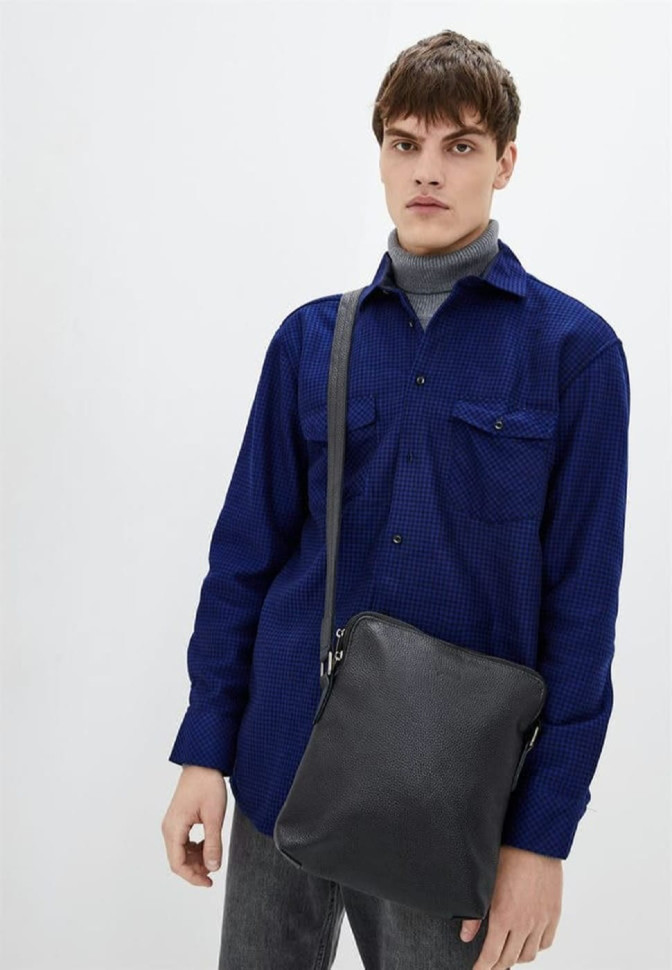 Сумка чоловіча з натуральної шкіри флотар FA-1048-3md TARWA