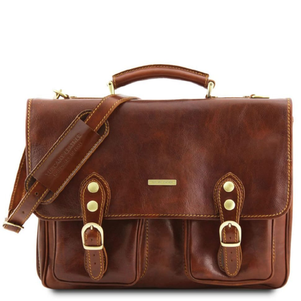 Мужской кожаный портфель Tuscany Leather Modena TL141134