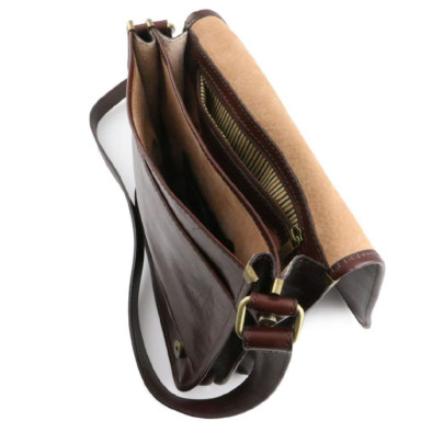 Чоловічий шкіряний великий месенджер Tuscany Leather Messenger TL141255