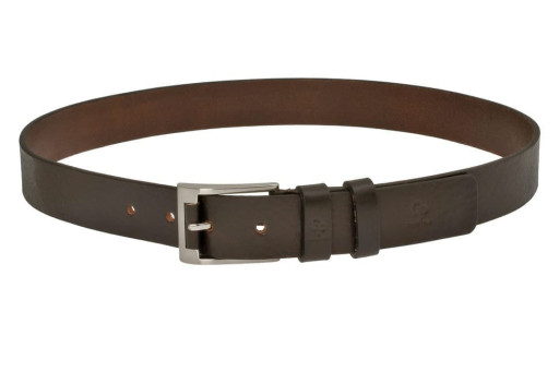 Шкіряний ремінь Rullo, шоколад Grande Pelle 511107001