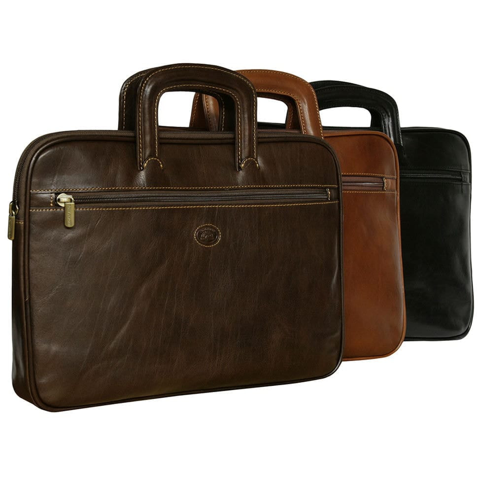 Папка для паперів шкіряна Italico 8090 moro коричневий TONY PEROTTI