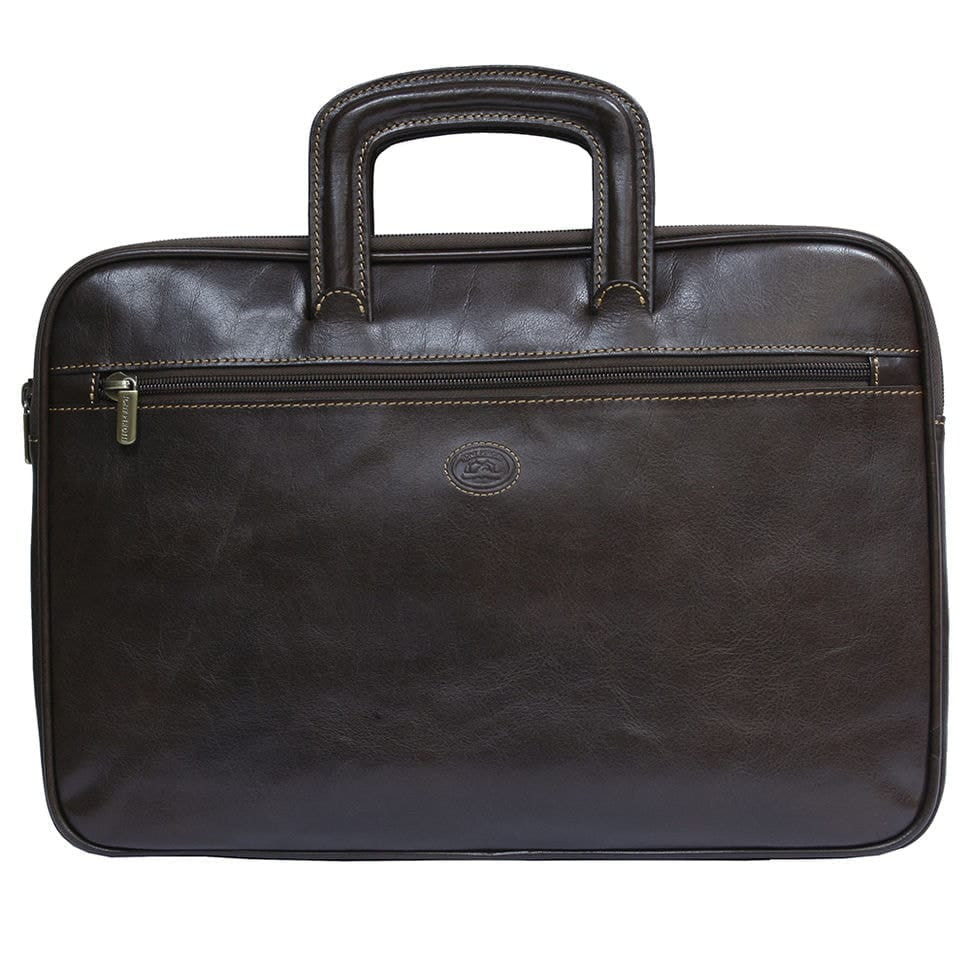 Папка для паперів шкіряна Italico 8090 moro коричневий TONY PEROTTI