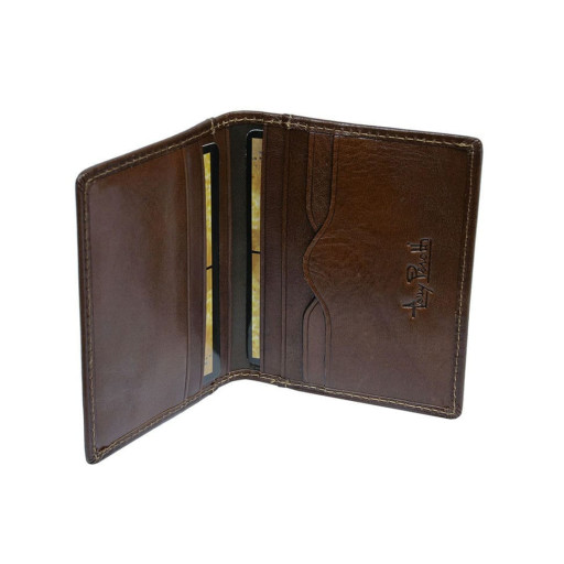 Кредитниця шкіряна Italico 1034 cognac коньячний