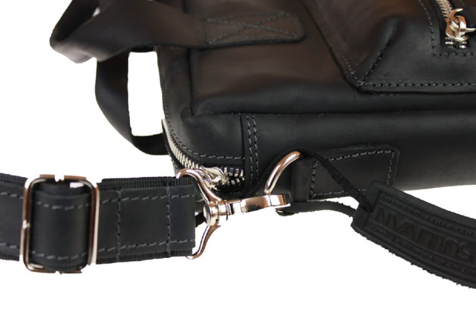 Bag man's large leather A4 SULLIVAN 74224 (46) black