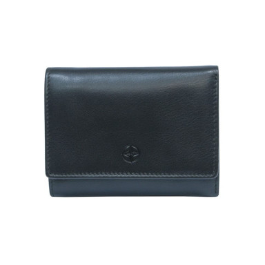 Портмоне кожаное Cortina 5063 nero черный