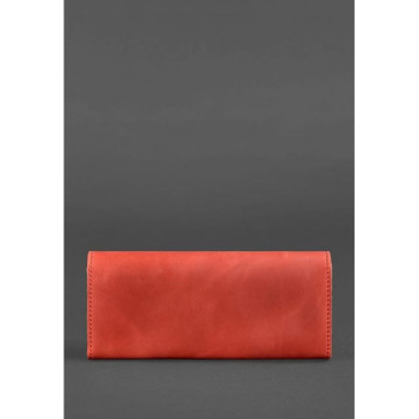 Женский кожаный кошелек Керри 1.0 коралловый