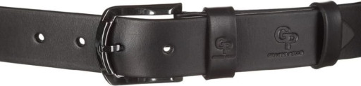 Ремінь чоловічий GRANDE PELLE 11027 джинсовий Чорний