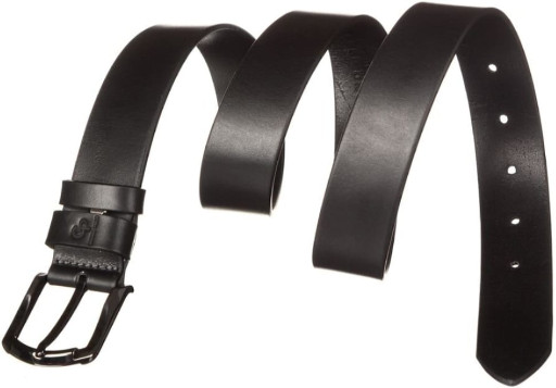 Ремінь чоловічий GRANDE PELLE 11027 джинсовий Чорний