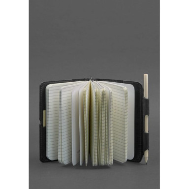 Leather notepad (Softbook) 3.0 black Crazy Horse