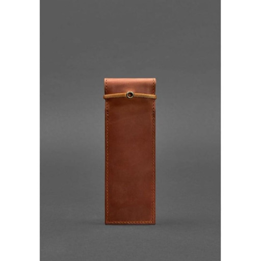 Шкіряний чохол для ручок 1.0 світло-коричневий Crazy Horse