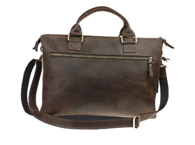 Large leather document bag A4 Sullivan 742-30(60)