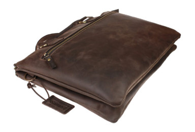 Large leather document bag A4 Sullivan 742-30(60)