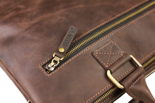 Сумка для документів велика шкіряна А4 Sullivan 742-30(60)