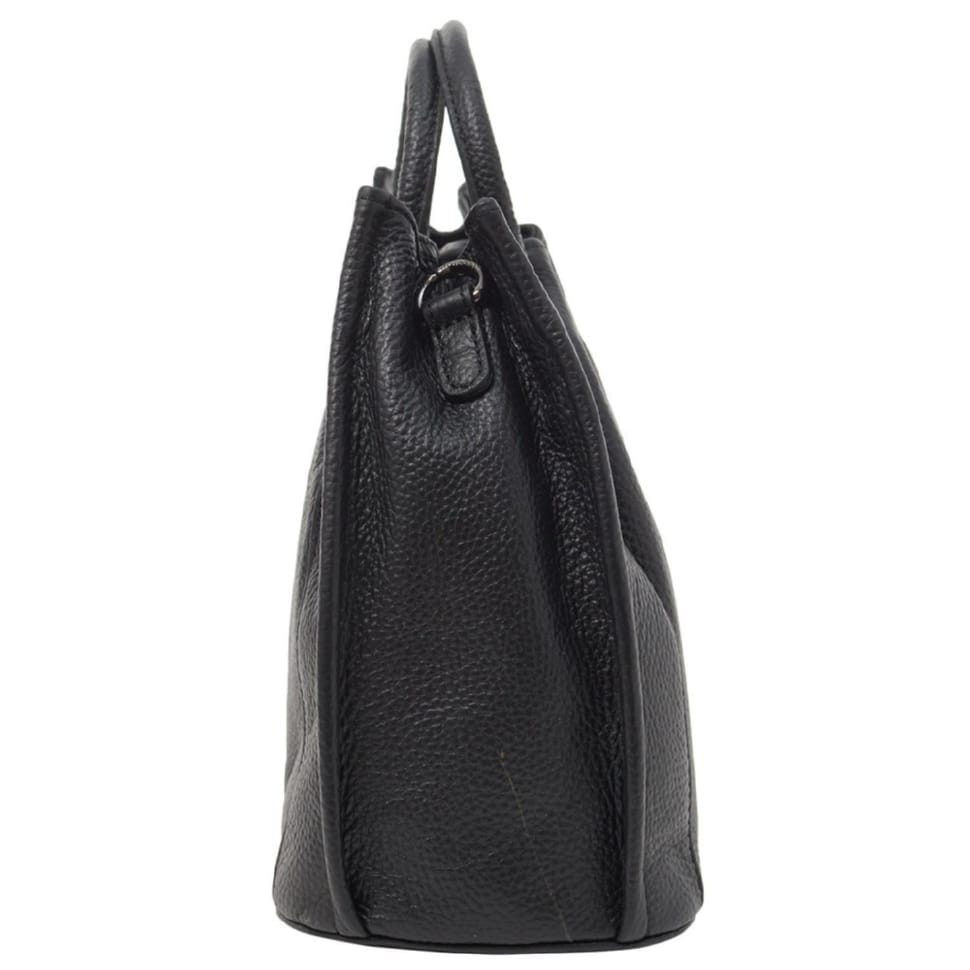 Сумка жіноча шкіряна GIORGIO FERRETTI GF2020588-1 чорна