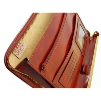Pratesi RSE032 - Dante R Portfolio for Notes in cow leather Radica Mustard