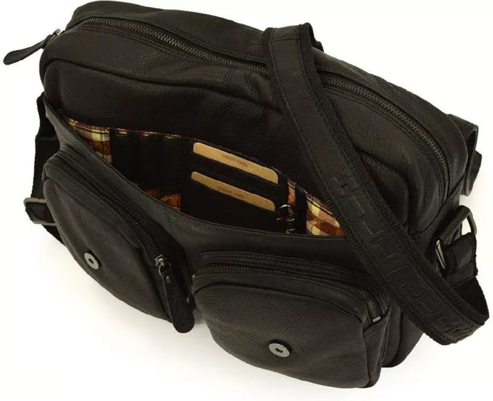 Чоловіча сумка планшет на плече месенджер HILL BURRY HB6165HA