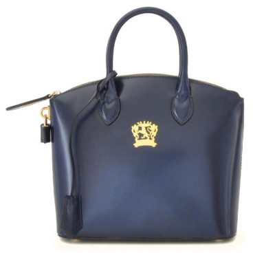 Pratesi RBL348/P - Versilia Small Handbag in cow leather Radica Blue