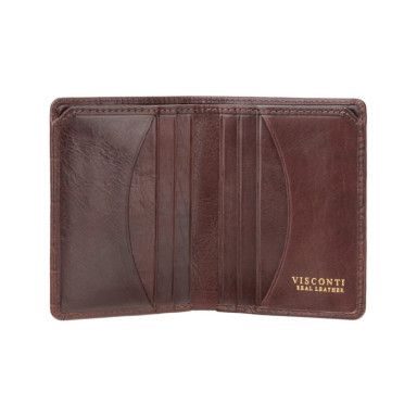 Гаманець чоловічий Visconti CR91 Caiman c RFID (Brown)