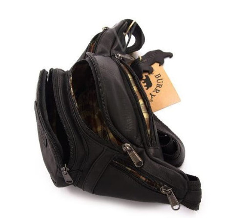 Напоясний сумка чоловіча зі шкіри Hill Burry 10032/3044