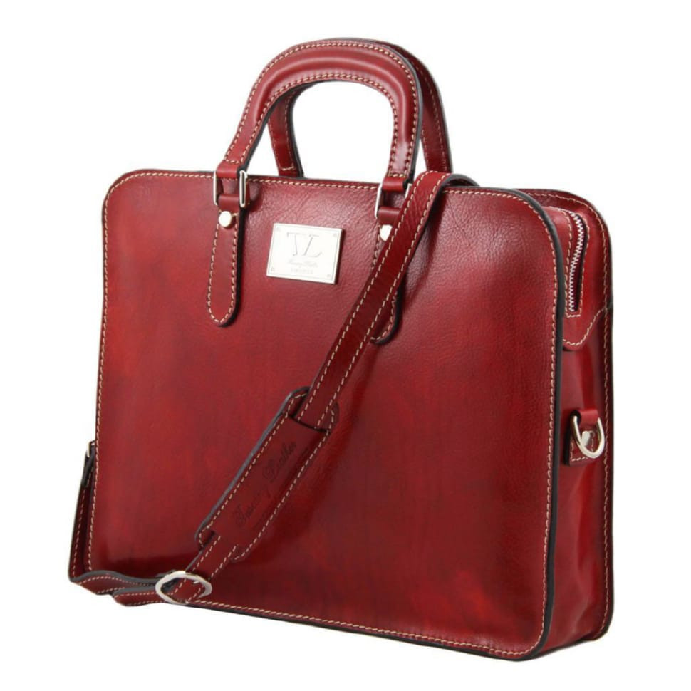 Alba Жіночий шкіряний портфель з одним одягненням Tuscany TL14961