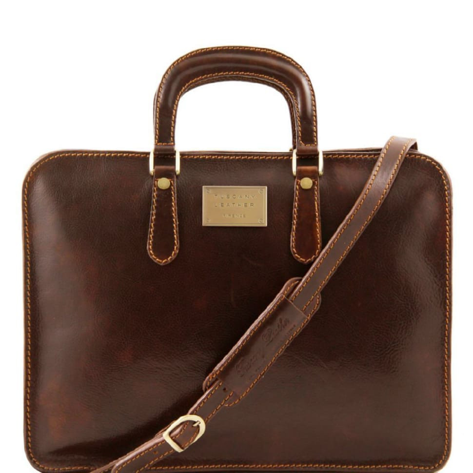 Alba Жіночий шкіряний портфель з одним одягненням Tuscany TL14961