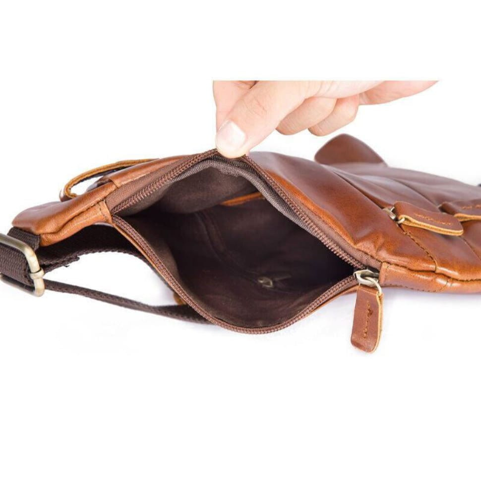 Міні-рюкзак на одне плече bx6240 Bexhill з натуральної шкіри