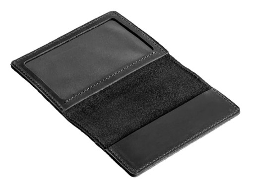 Кожаная обложка для военного билета vk1(4) черная