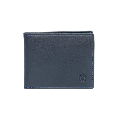 Кредитница кожаная Cortina 5044 navy синий