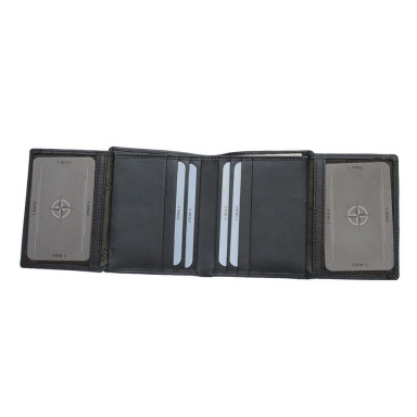 Leather wallet Cortina 5088 moro brown