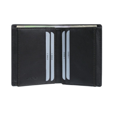 Leather wallet Cortina 5088 moro brown