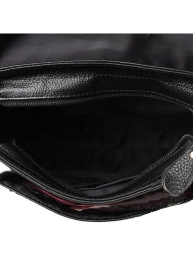 Мужская качественная кожаная сумка через плечо Tiding Bag A25-1278A