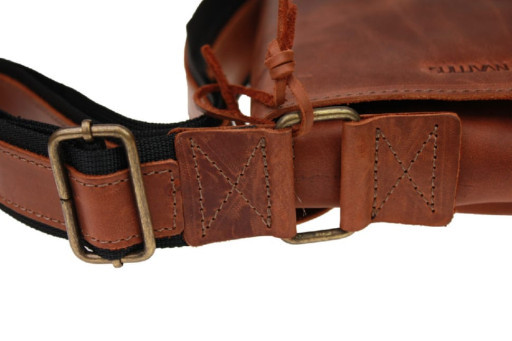 Сумка чоловіча шкіряна на плече SULLIVAN 354142(32) світло-коричнева