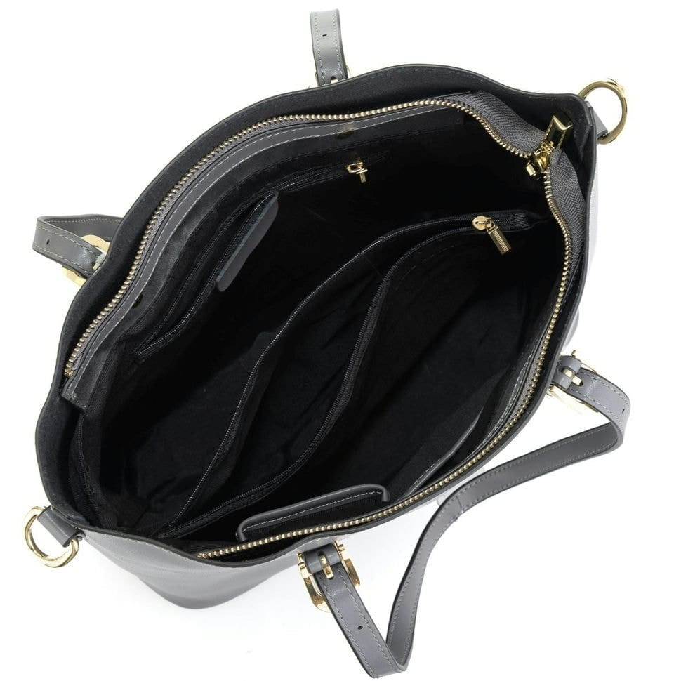 Жіноча сіра сумка Grays GR3-173LBL