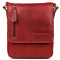 Мужской кожаный красный мессенджер HILL BURRY HB3069sR