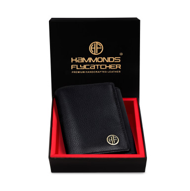 Hammonds Flycatcher HF597 Black Leather Men`s Wallet