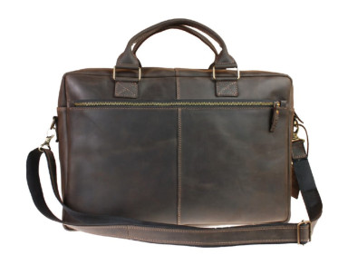 Large leather document bag A4 Sullivan 742-31-1(60)